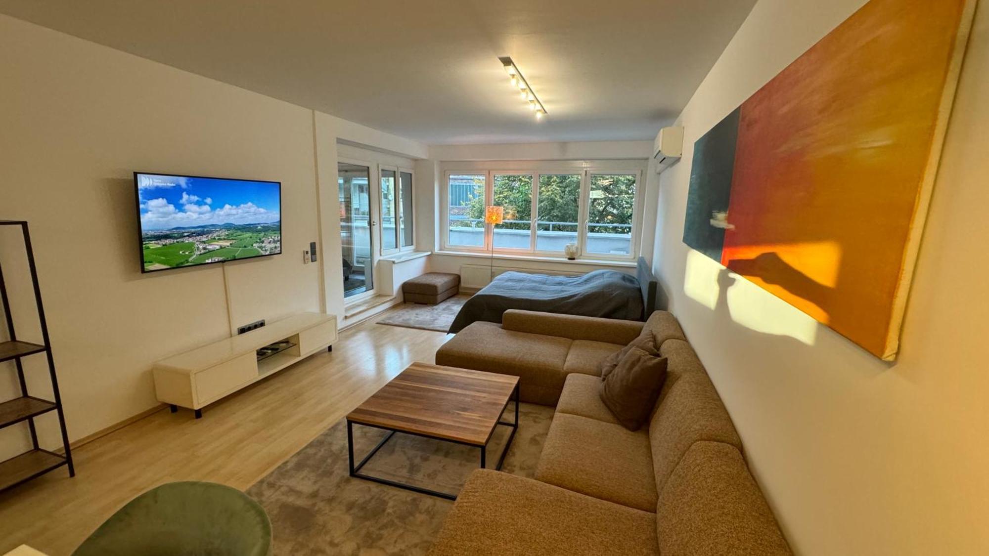 City Apartement Linz Fuer 5 Gaeste Mit Self-Checkin Und Kueche Extérieur photo
